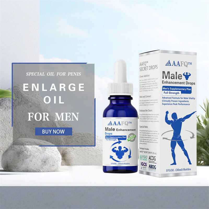 Stylish Minimalist Male Enhancement Drops