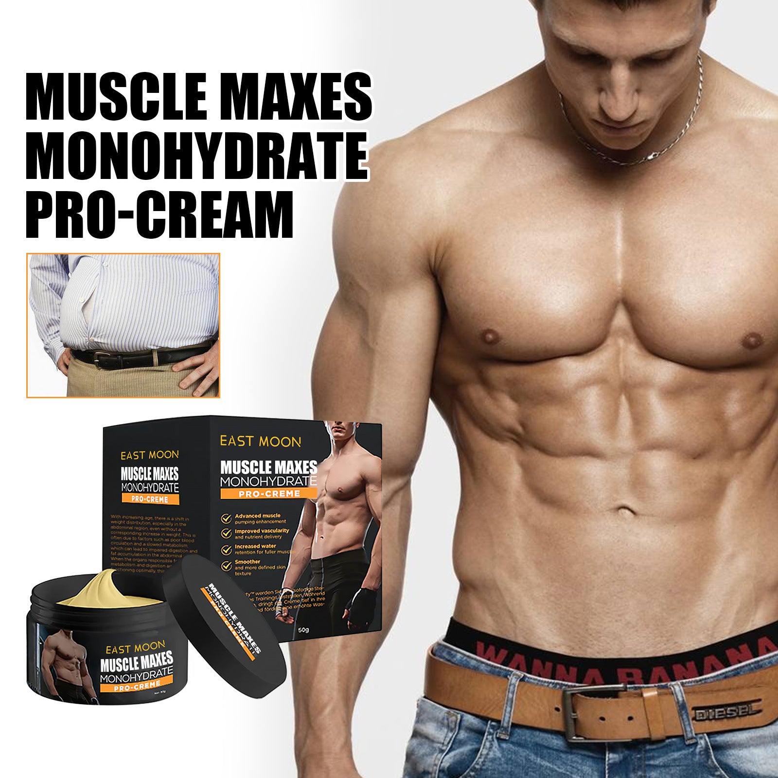 Men's Muscle Massage Cream