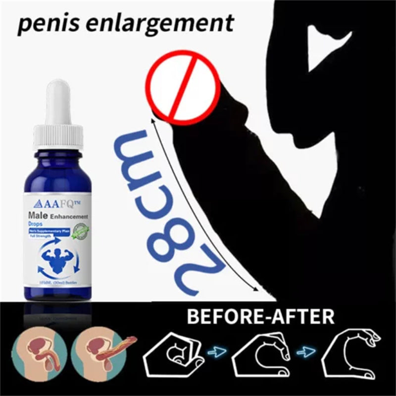 Stylish Minimalist Male Enhancement Drops