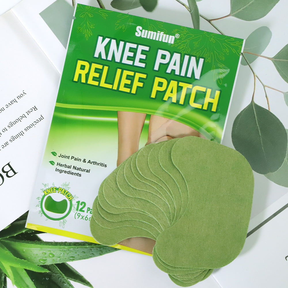 Argy Wormwood Knee Plaster Self-heating Pain Relief Pain Relieving Exercise Fitness