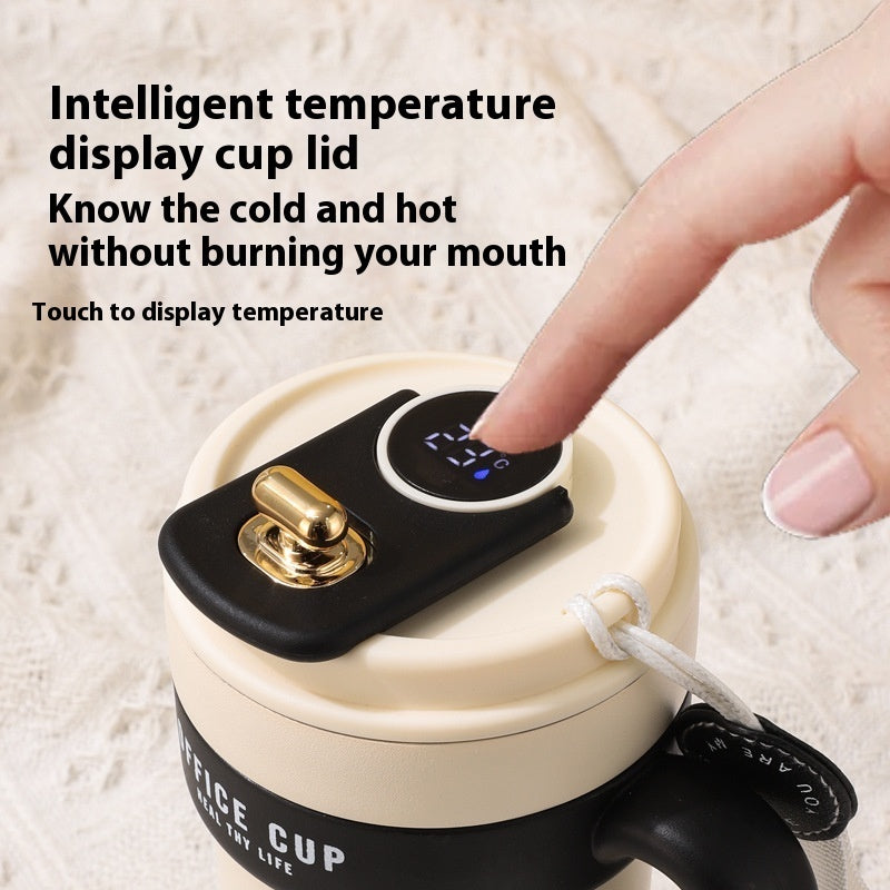 Intelligent Temperature Display Coffee Cup 316 Stainless Steel