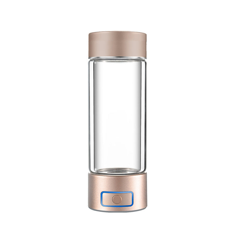 Convenient Glass Bottle High Concentration Intelligent Hydrogen Rich Water Cup